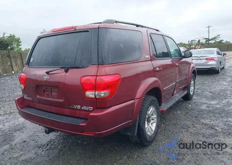 2007 Toyota Sequoia Sr5 V8 from USA, damaged, VIN 5TDBT44A47S277610